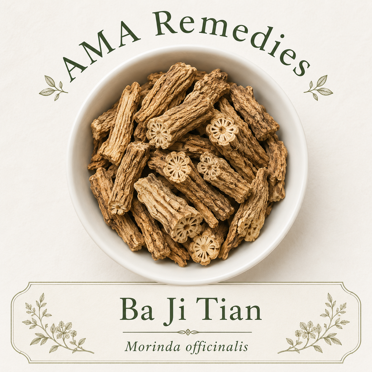 Ba Ji Tian (Morinda officinalis) Loose Leaf Tea (Organic)