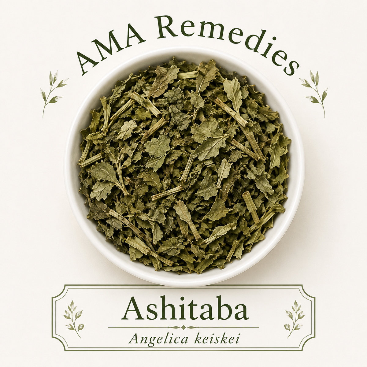 Ashitaba (Angelica keiskei) — Organic Dried Leaves