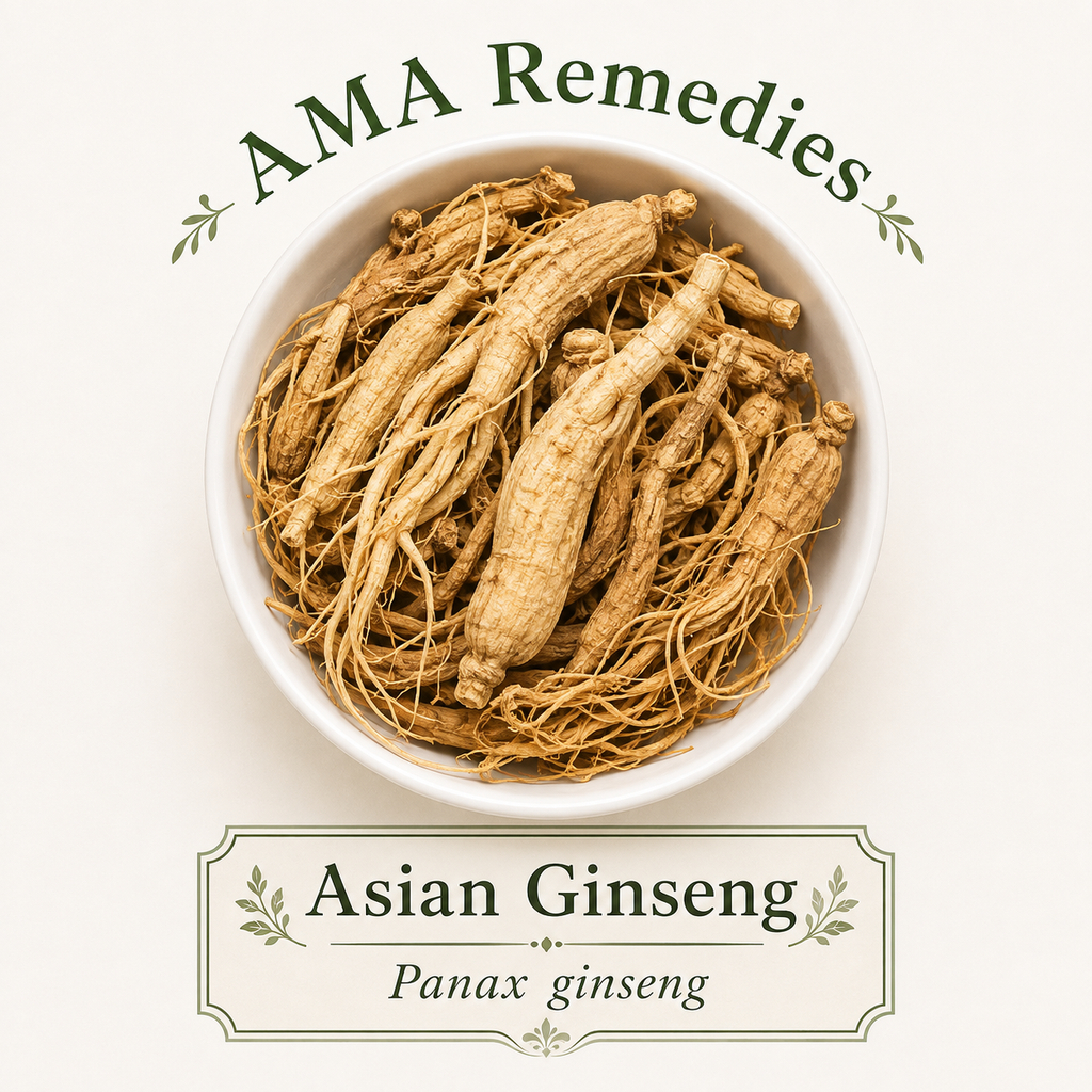 Asian Ginseng (Panax ginseng) Loose Leaf Tea (Organic)