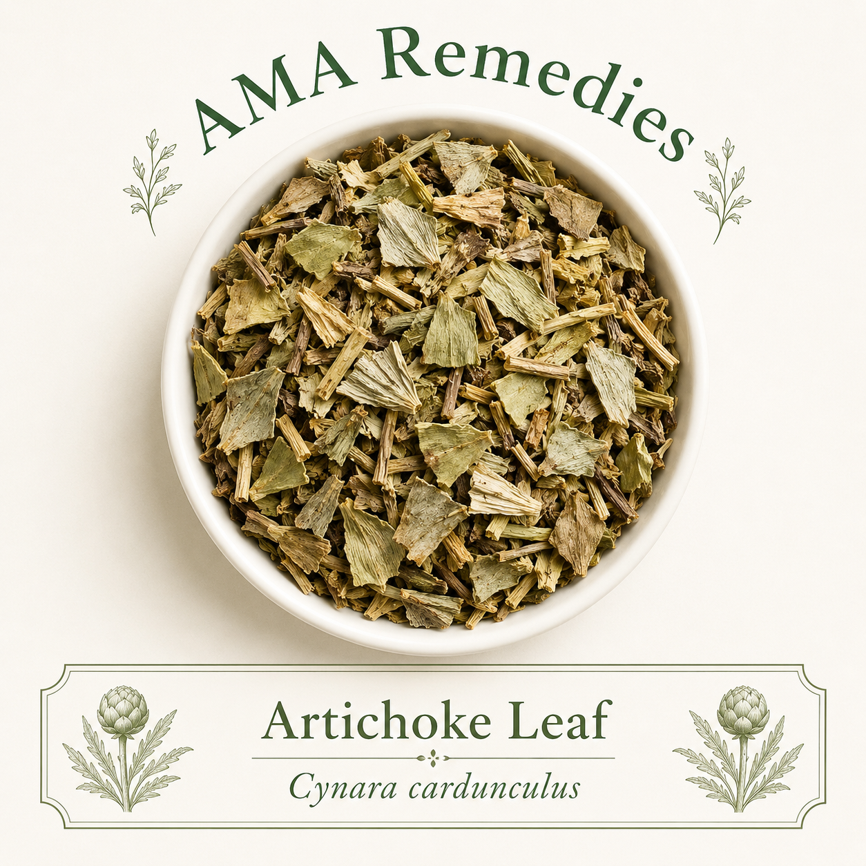 Artichoke Leaf (Cynara cardunculus) Loose Leaf Tea (Organic)