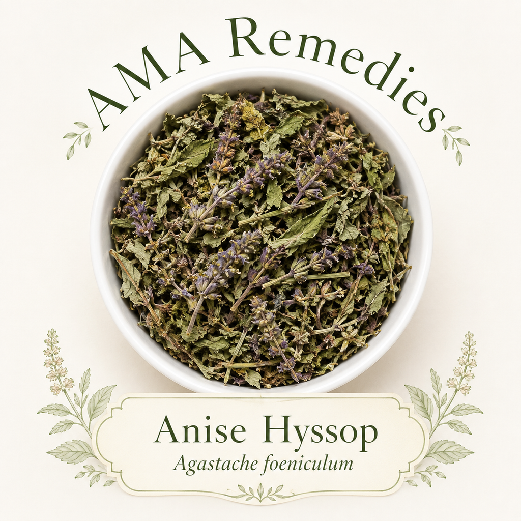Anise Hyssop (Agastache foeniculum) — Organic Dried Leaves