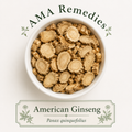 Ginseng, American (Panax quinquefolius) — Organic Dried Root