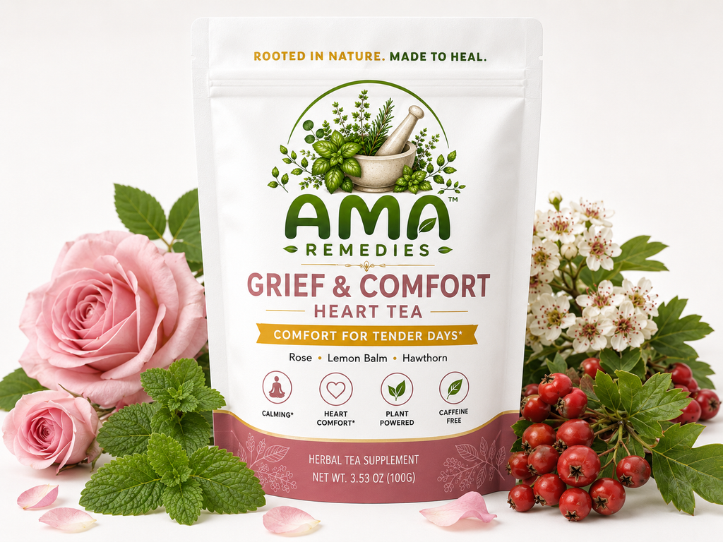 Grief & Comfort Heart Loose Leaf Tea (Organic)