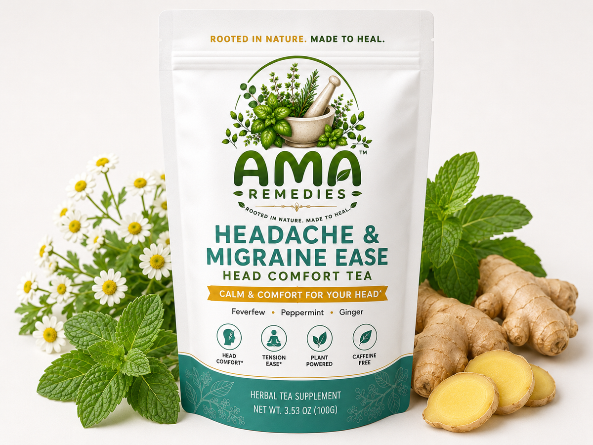 Headache & Migraine Ease Loose Leaf Tea (Organic)