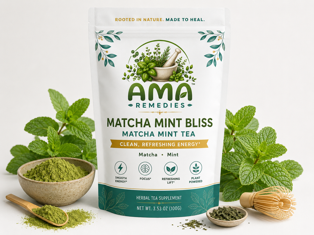 Matcha Mint Bliss Loose Leaf Tea (Organic)