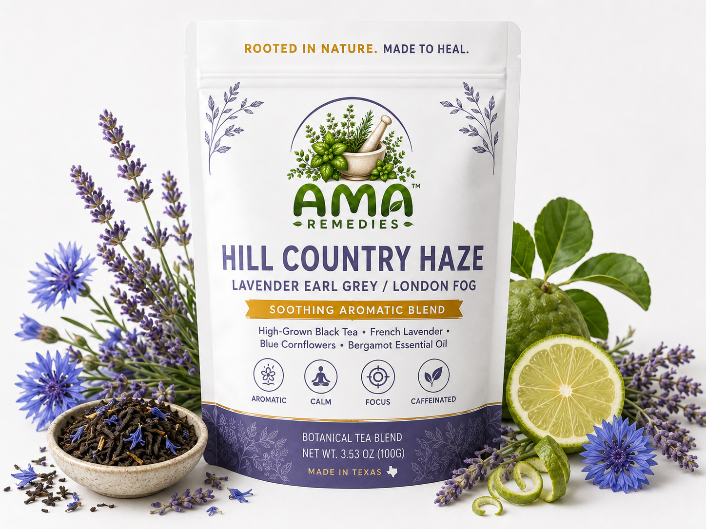 Hill Country Haze Loose Leaf Tea (Organic)