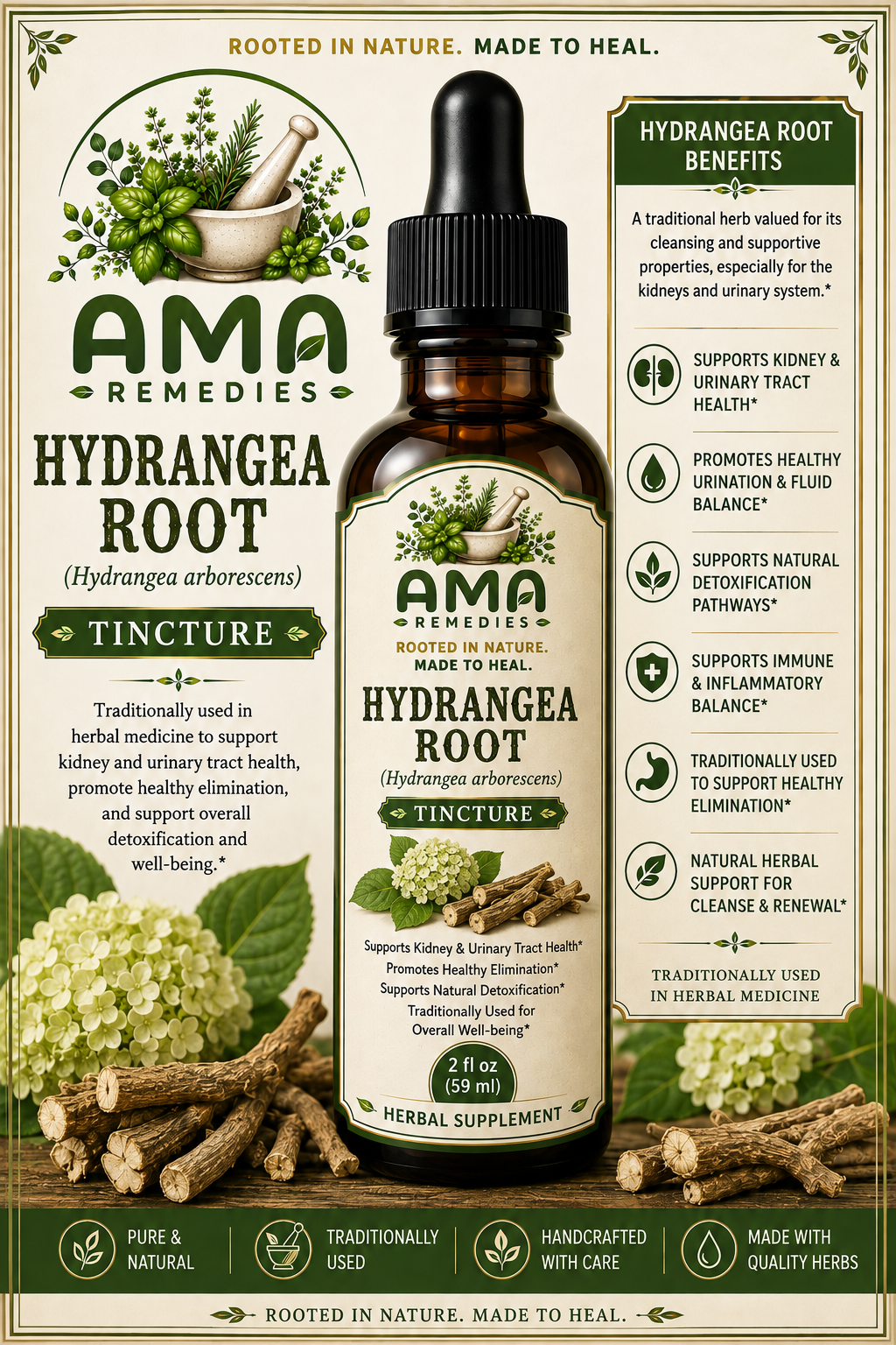 Hydrangea Root Tincture