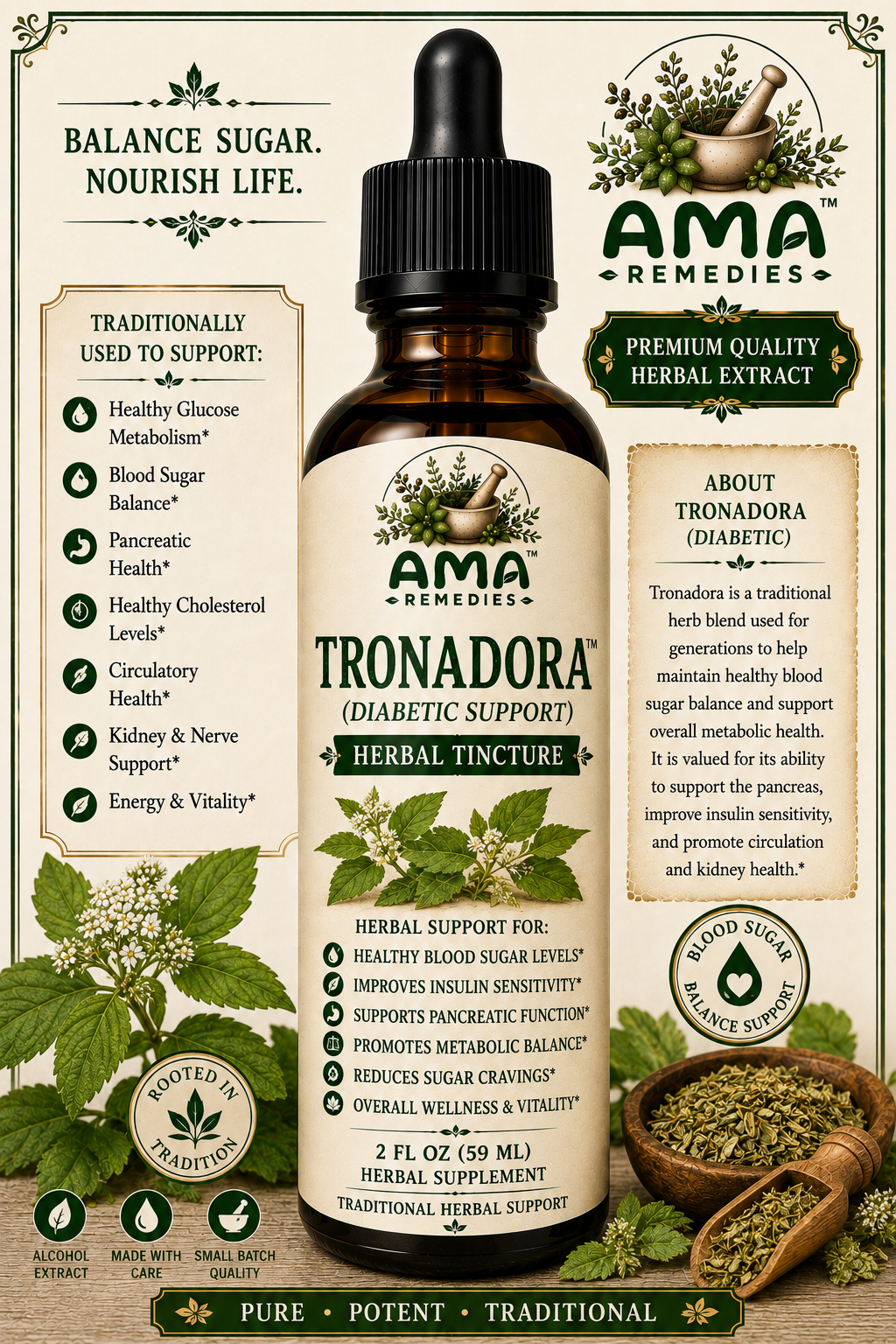 Tronadora (Diabetic) Tincture