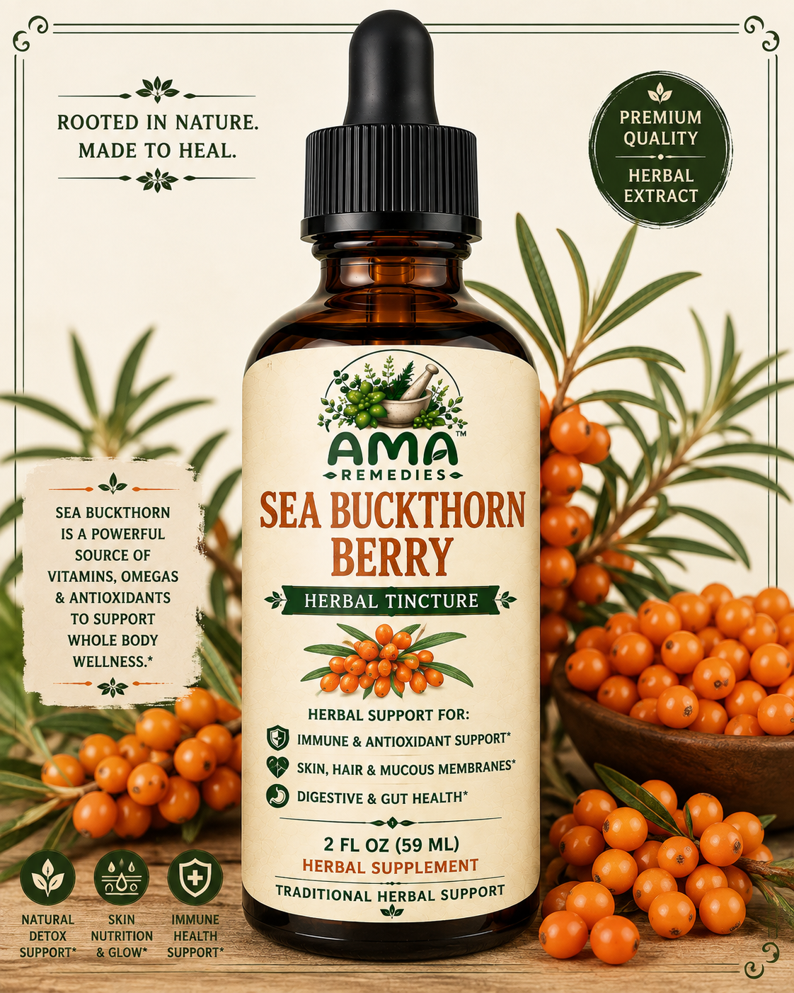 Sea Buckthorn Berry Tincture
