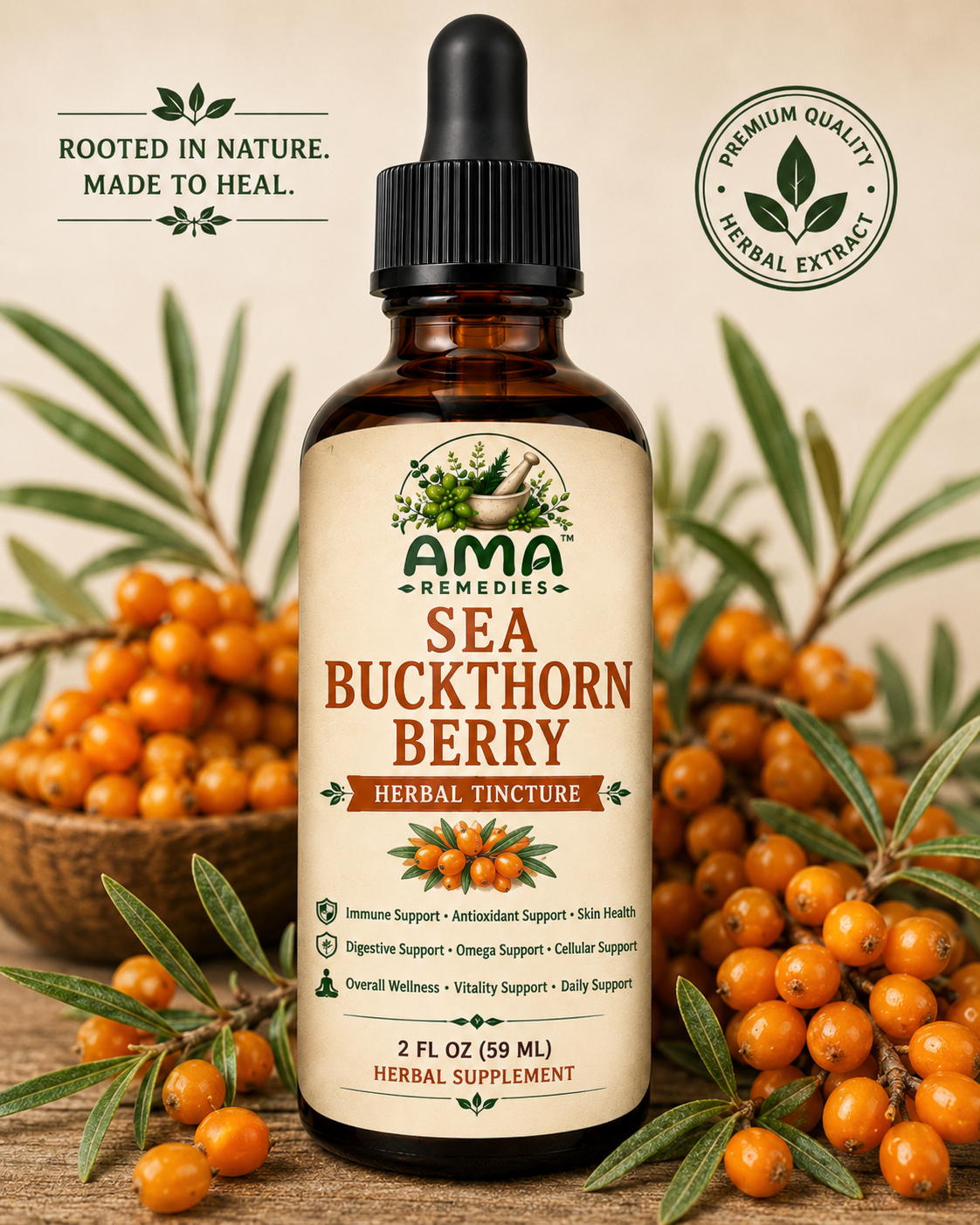 Sea Buckthorn Berry Tincture