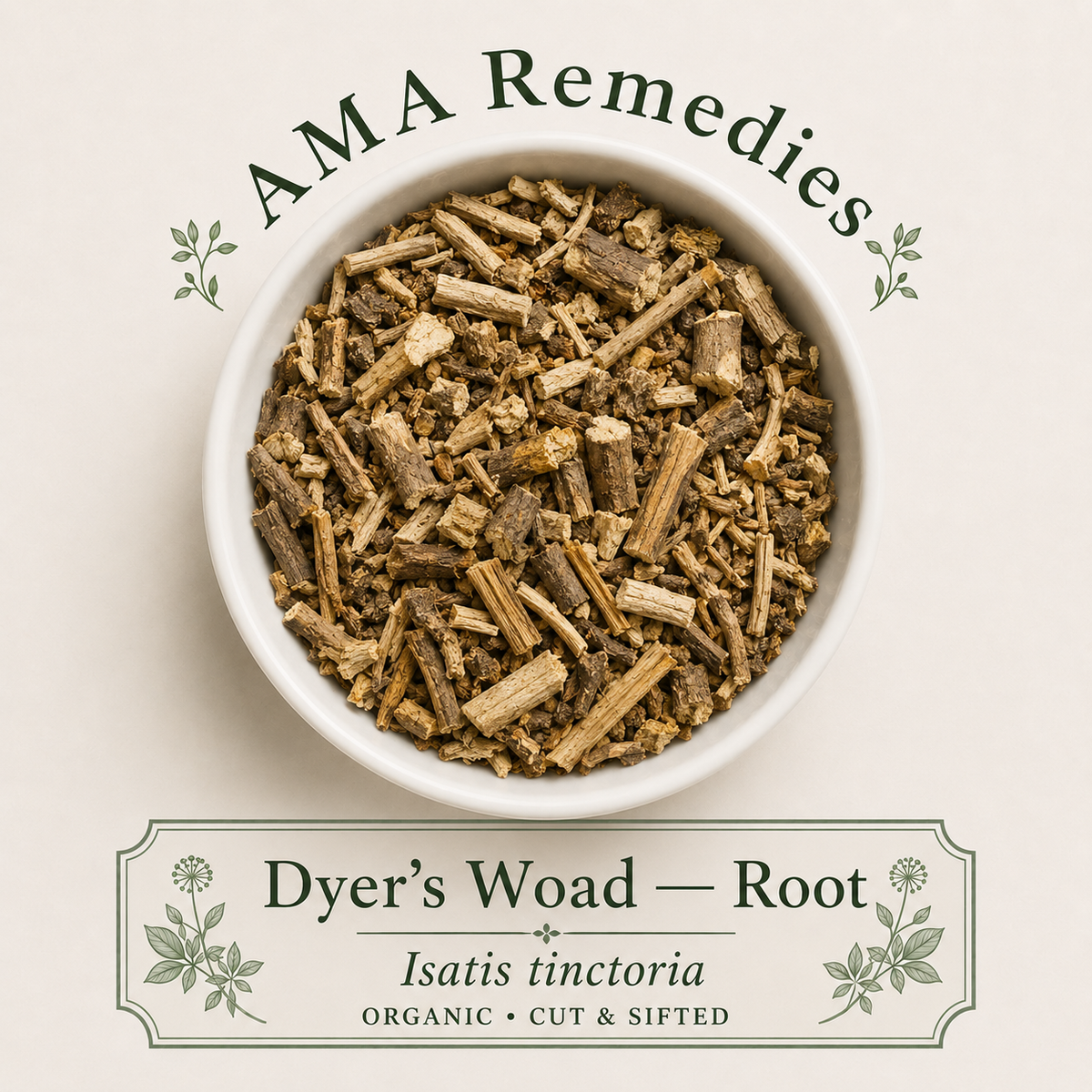 Dyer's Woad (Isatis tinctoria) - Root