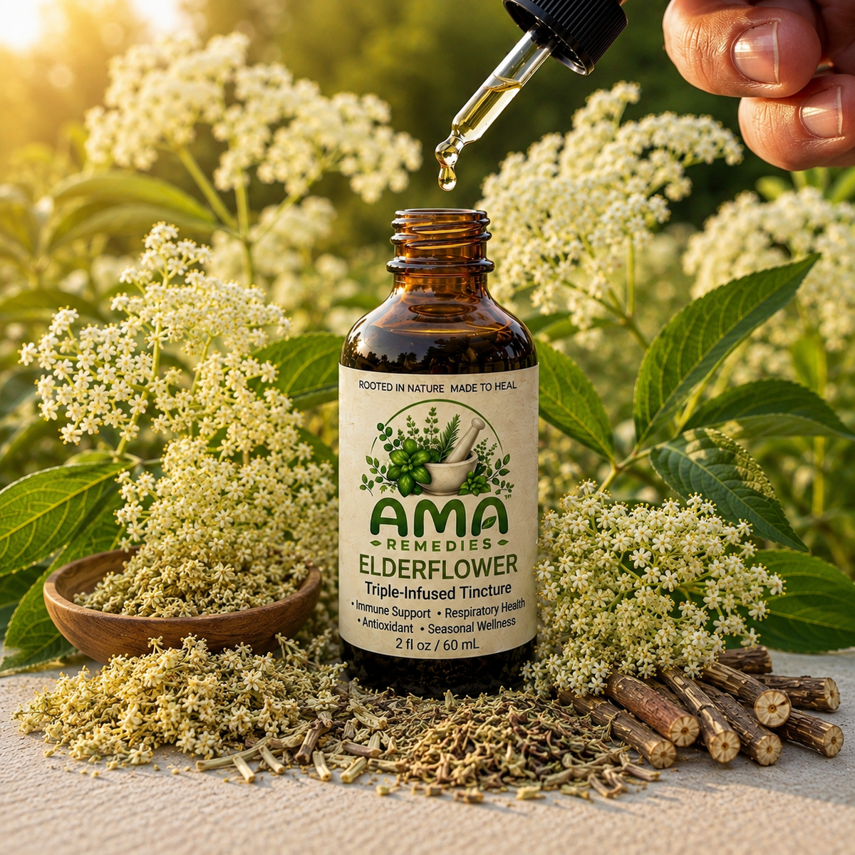 Elderflower Tincture