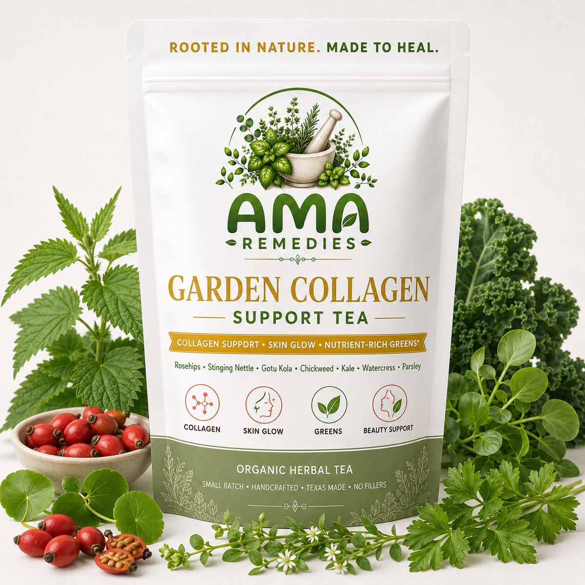 Garden Collagen Support Loose Leaf Tea (Organic)