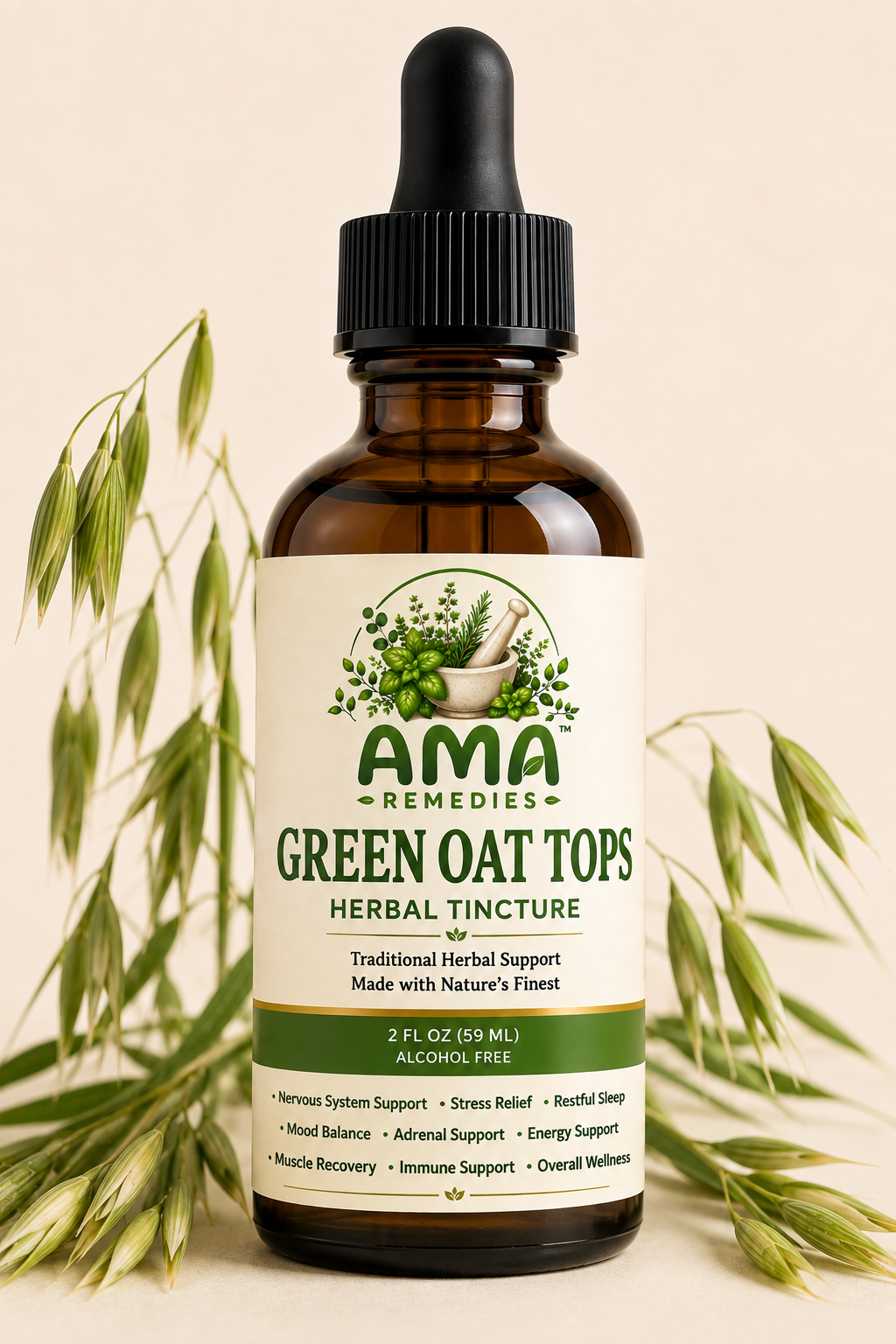 Green Oat Tops Tincture