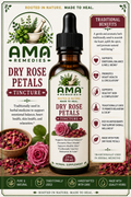 Dry Rose Petals Tincture