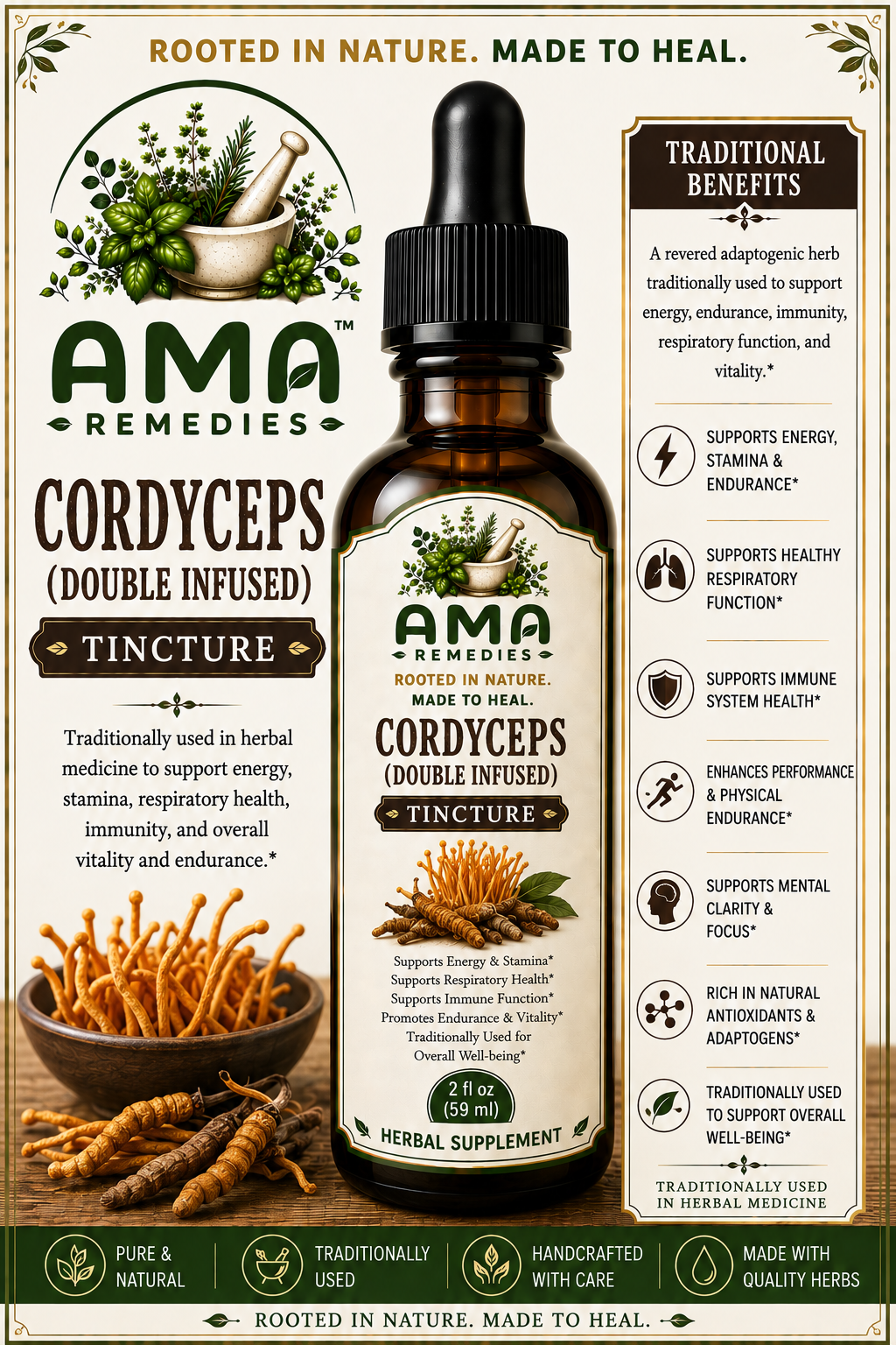 Cordyceps (Double Infused) Tincture