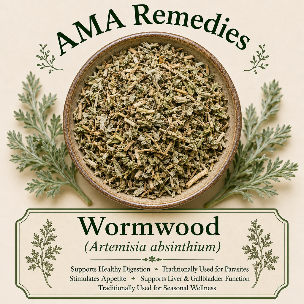 Wormwood (Artemisia absinthium) — Dried Herb