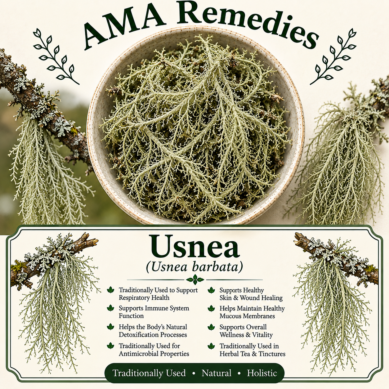 Usnea (Usnea barbata)