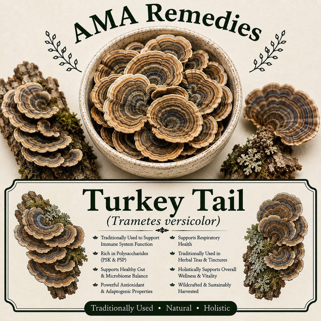 Turkey Tail (Trametes versicolor) — Dried Mushroom