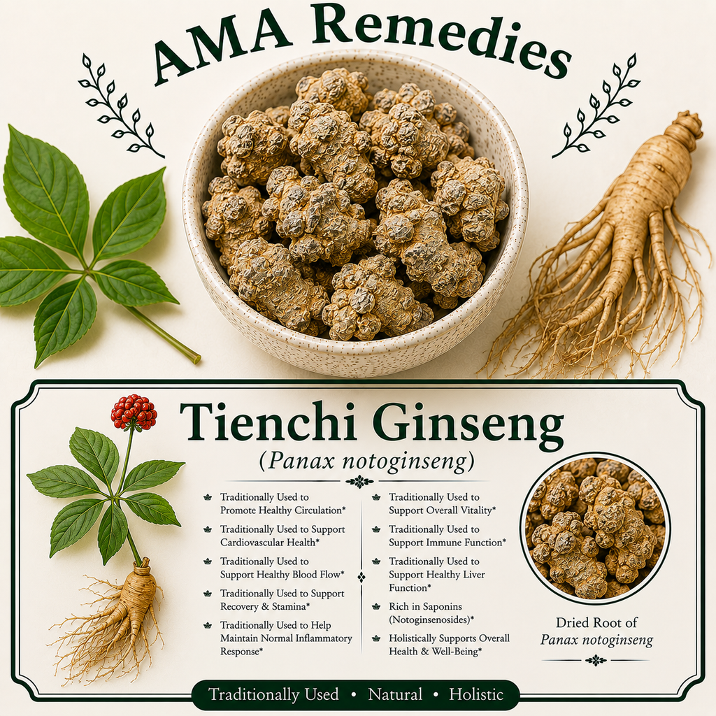 Tienchi Ginseng (Panax notoginseng)