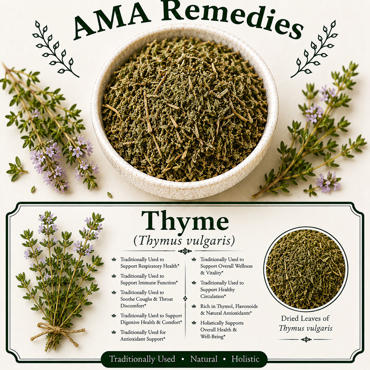 Thyme (Thymus vulgaris)