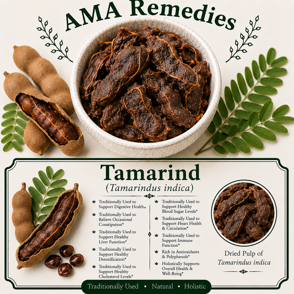 Tamarind (Tamarindus indica) — Dried Fruit Pulp