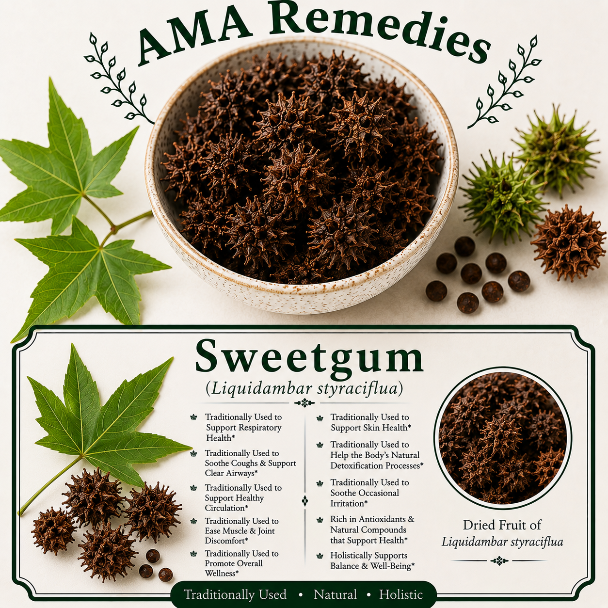 Sweetgum (Liquidambar styraciflua)