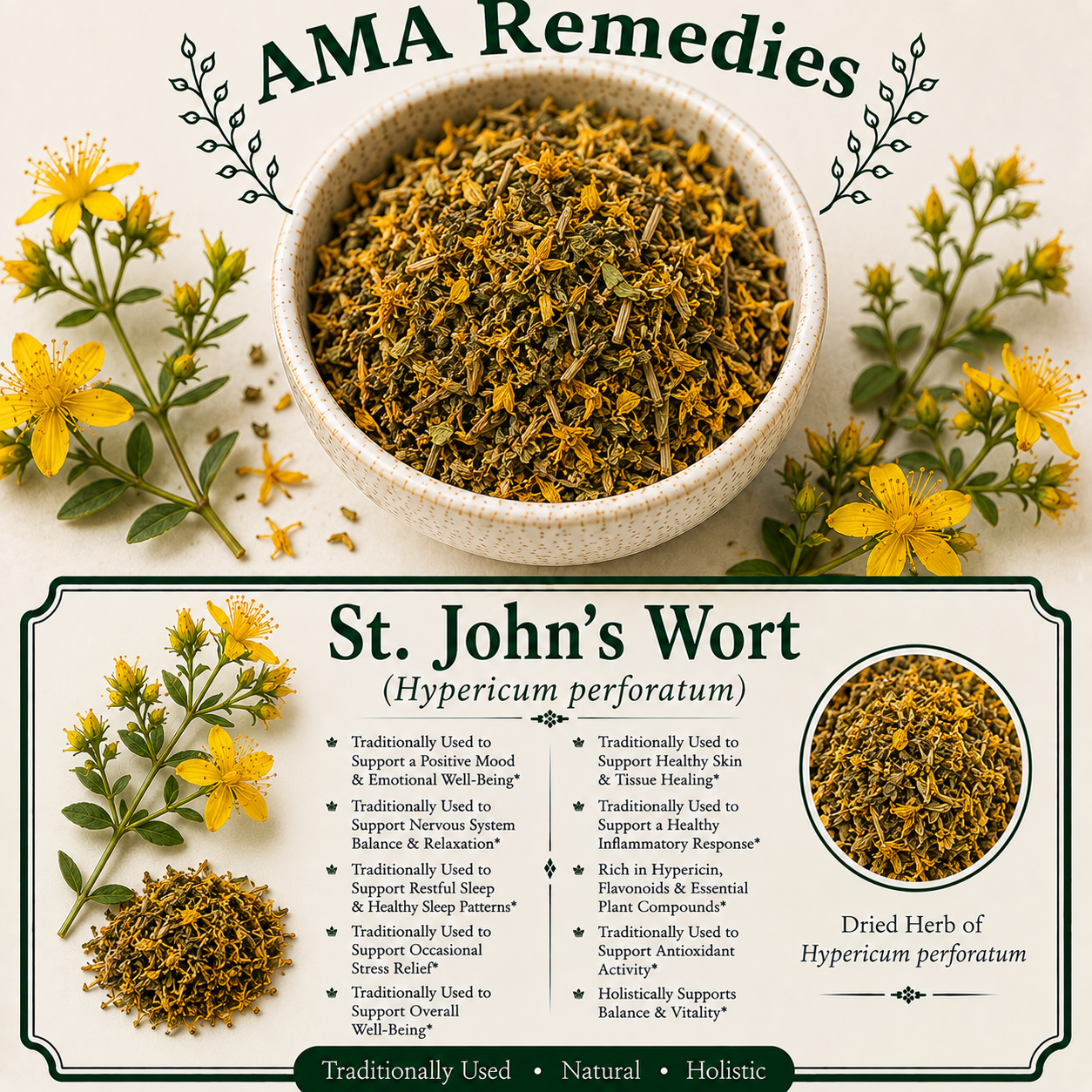 St. John's Wort (Hypericum perforatum)