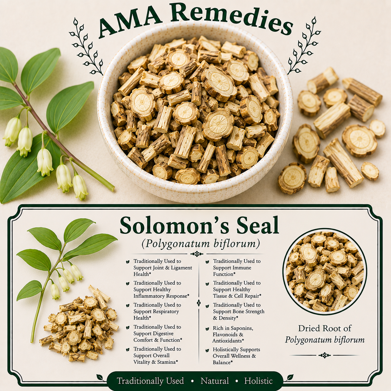 Solomon's Seal (Polygonatum biflorum)