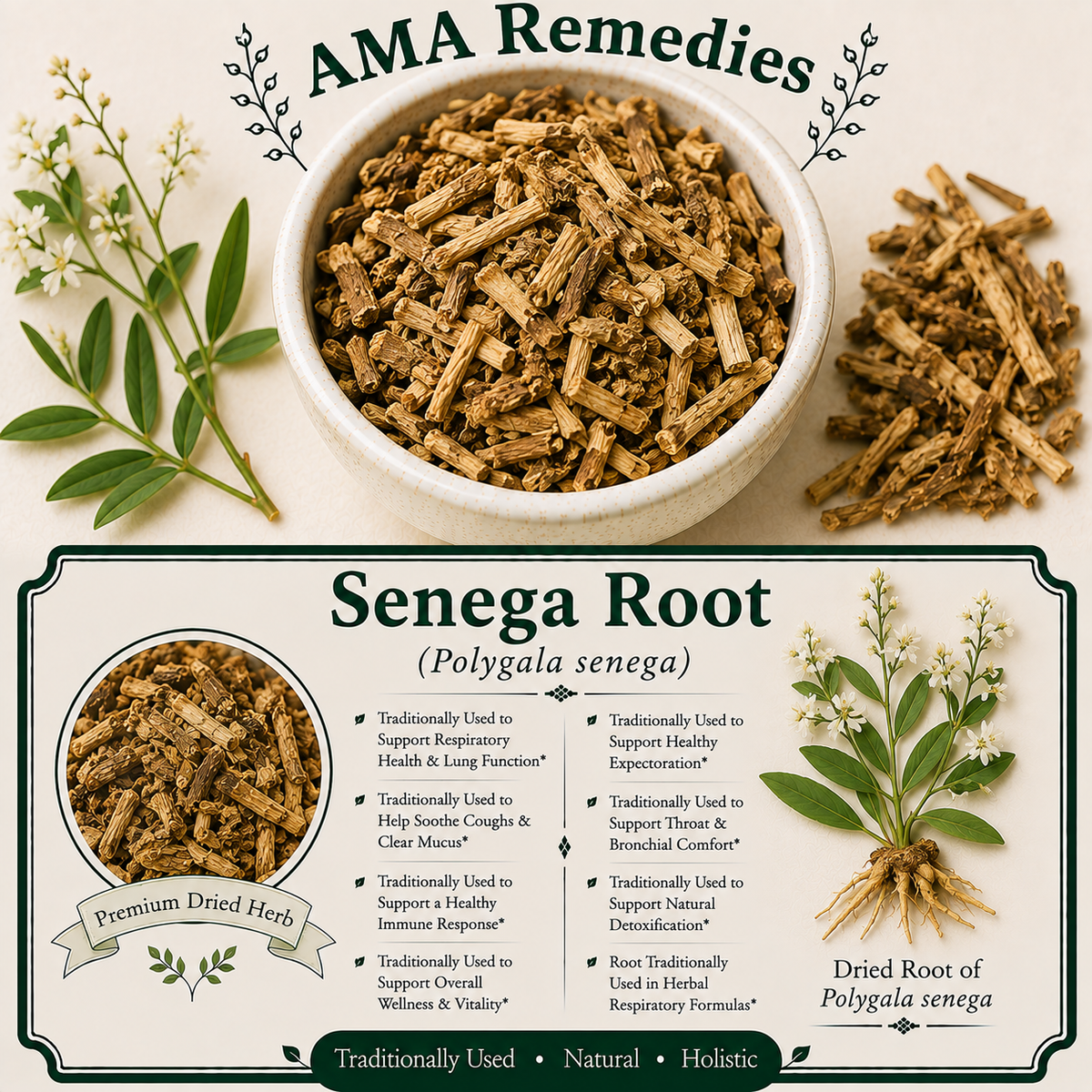 Senega Root (Polygala senega)