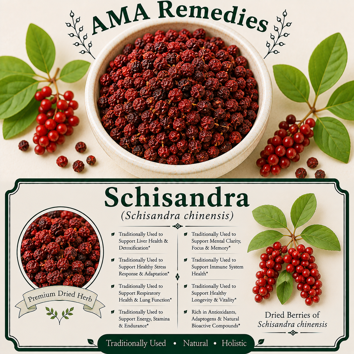Schisandra (Schisandra chinensis)