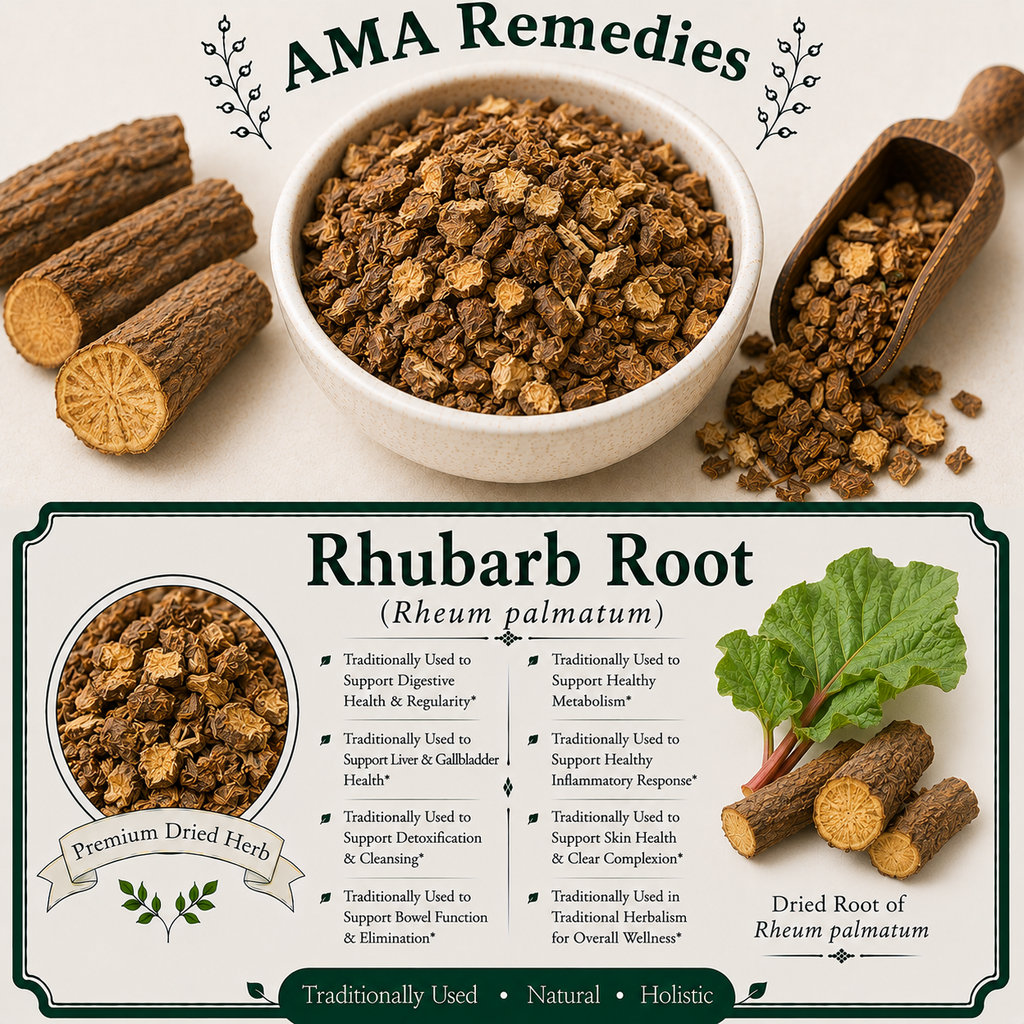 Rhubarb Root (Rheum palmatum)