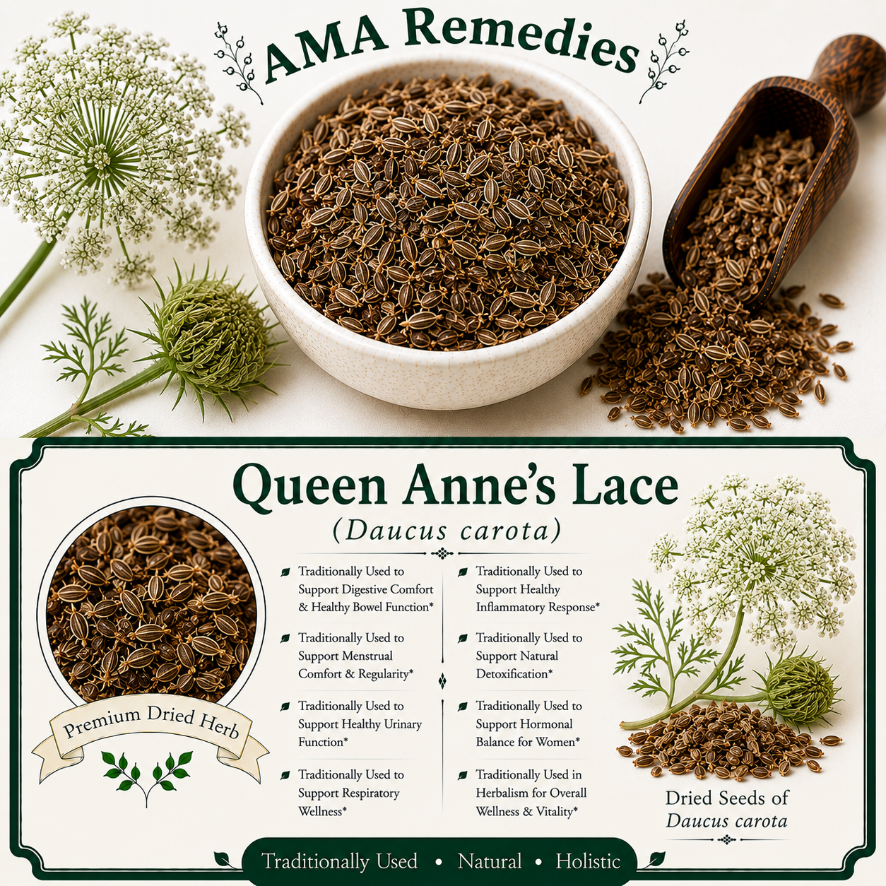 Queen Anne's Lace (Daucus carota)