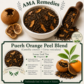 Puerh Orange Peel Blend (Camellia sinensis / Citrus reticulata) Loose Leaf Tea (Organic)
