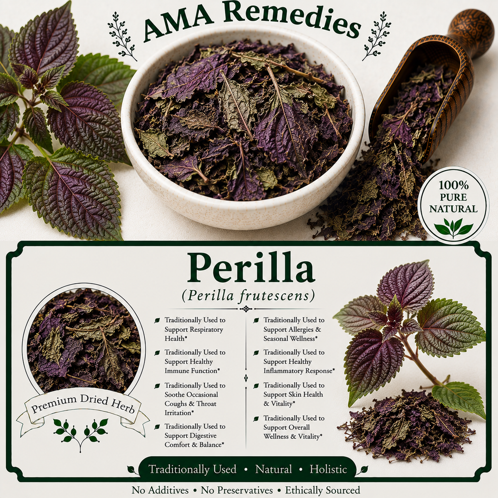 Perilla (Perilla frutescens) — Dried Leaves