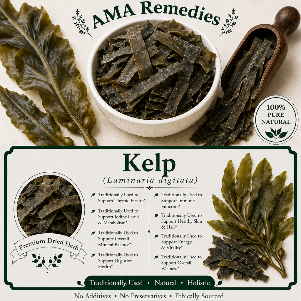 Kelp (Laminaria digitata) — Dried Seaweed