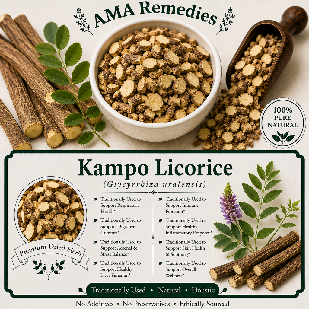 Kampo Licorice (Glycyrrhiza uralensis)