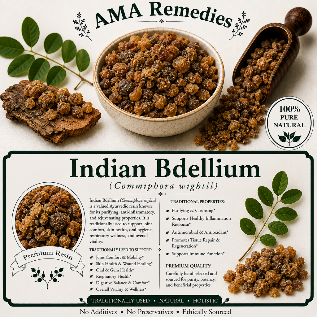 Indian Bdellium (Commiphora wightii) — Dried Gum-Resin