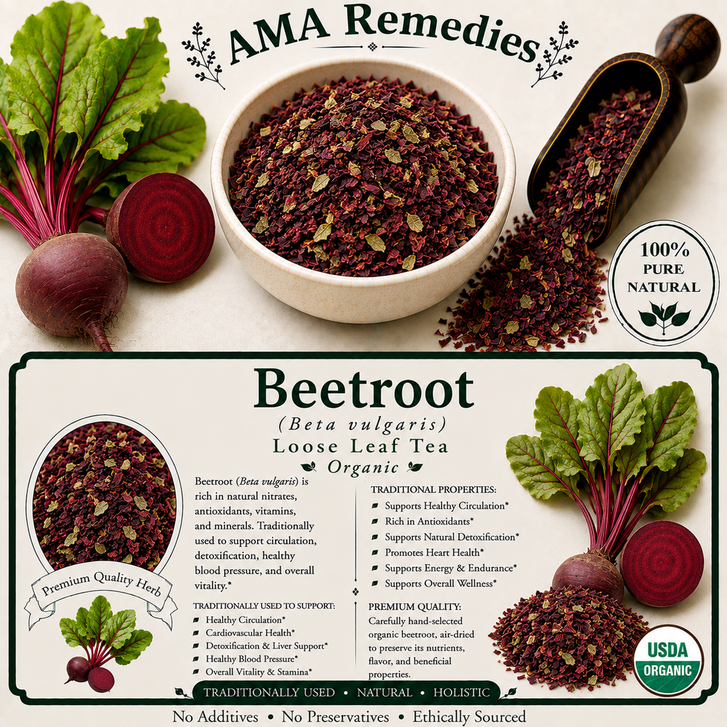 Beetroot (Beta vulgaris) Loose Leaf Tea (Organic)