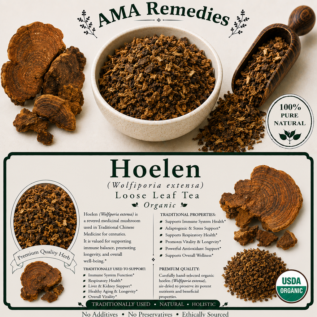 Hoelen (Wolfiporia extensa) — Dried Sclerotium