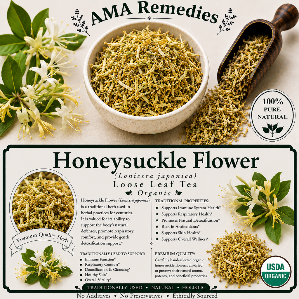 Honeysuckle Flower (Lonicera japonica)