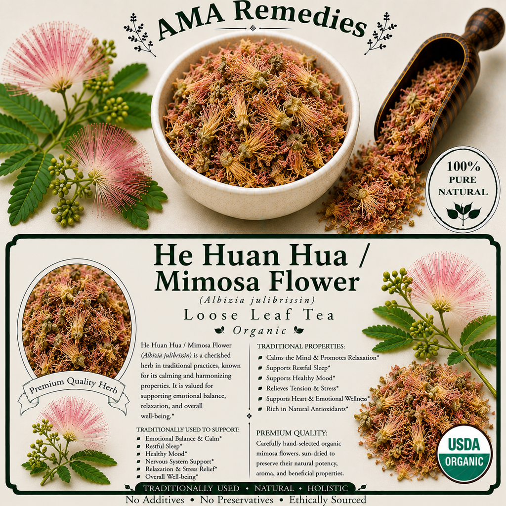 He Huan Hua / Mimosa Flower (Albizia julibrissin)