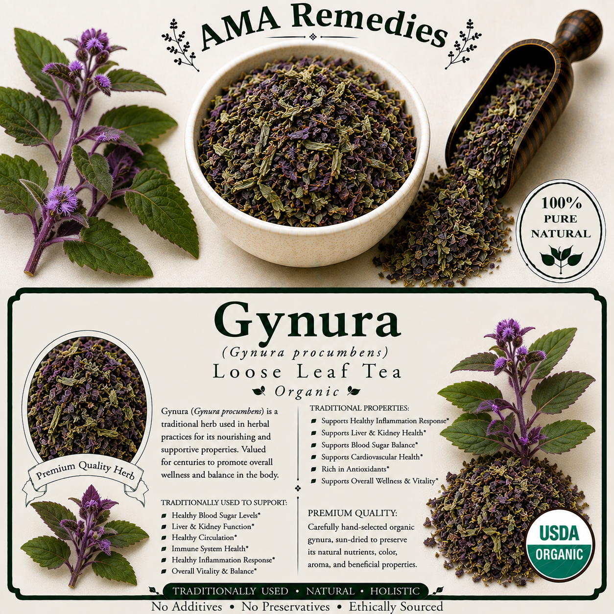 Gynura (Gynura procumbens)