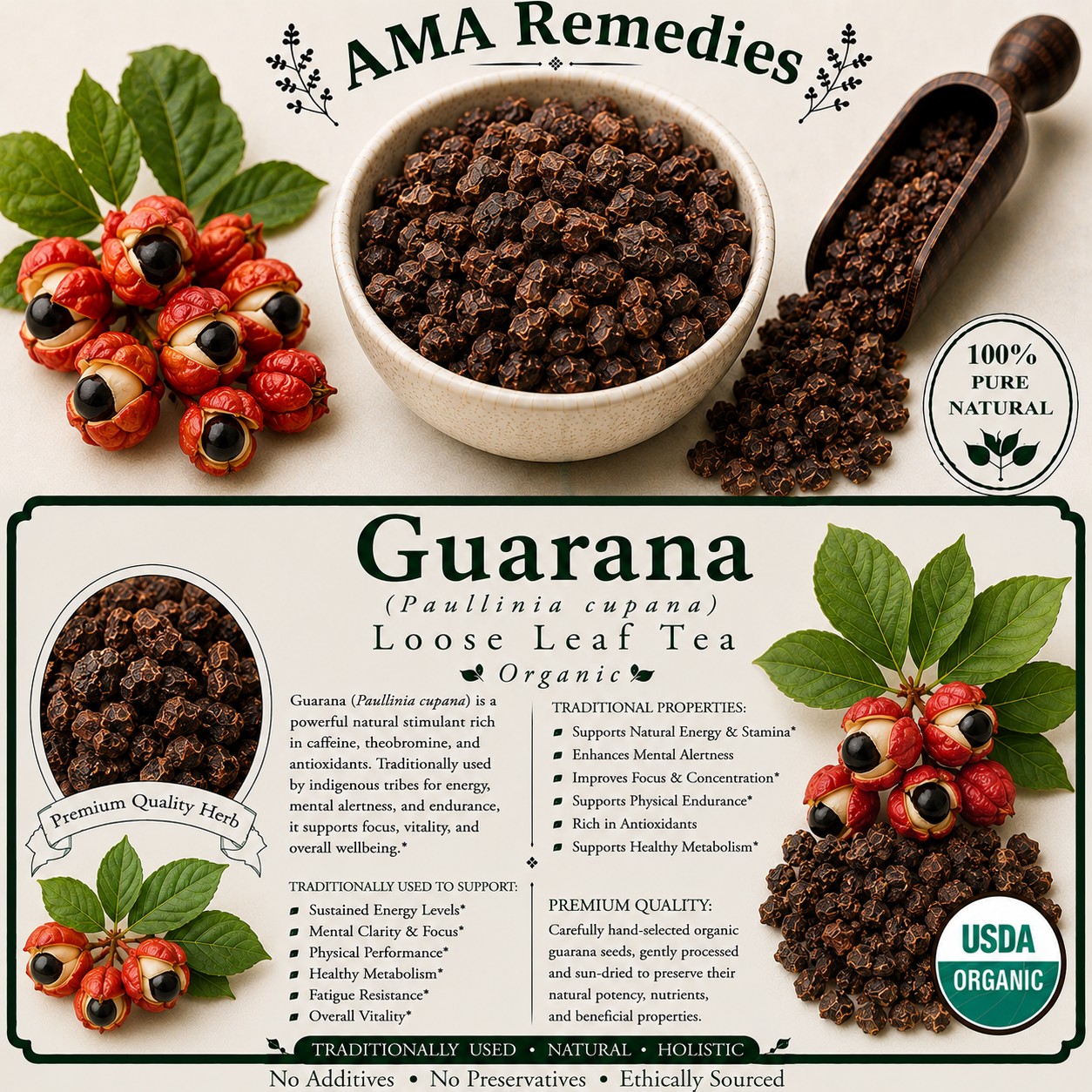 Guarana (Paullinia cupana)