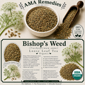 Bishop's Weed (Trachyspermum ammi) — Organic Dried Fruits (commonly called seeds)