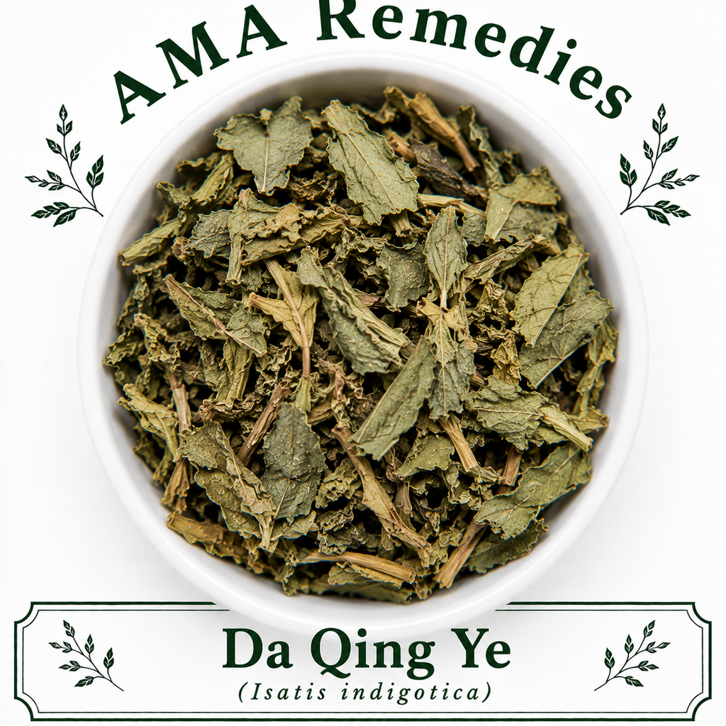 Da Qing Ye (Isatis indigotica) — Dried Leaves