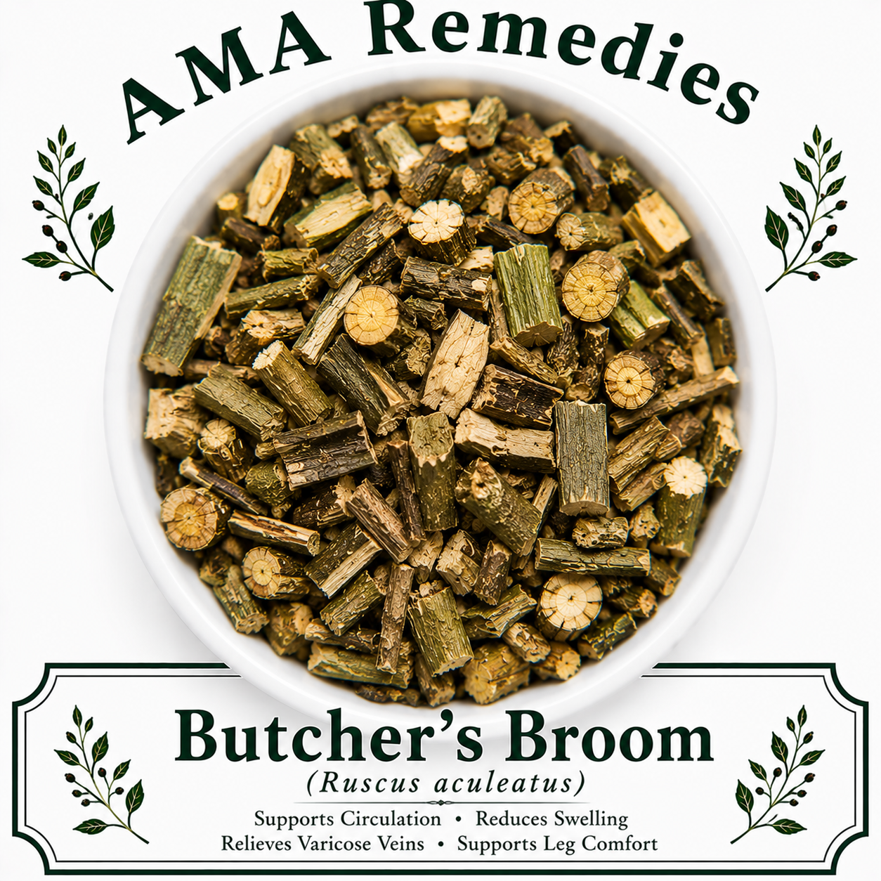 Butcher's Broom (Ruscus aculeatus)