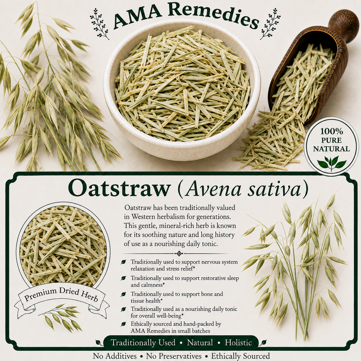 Oatstraw (Avena sativa)