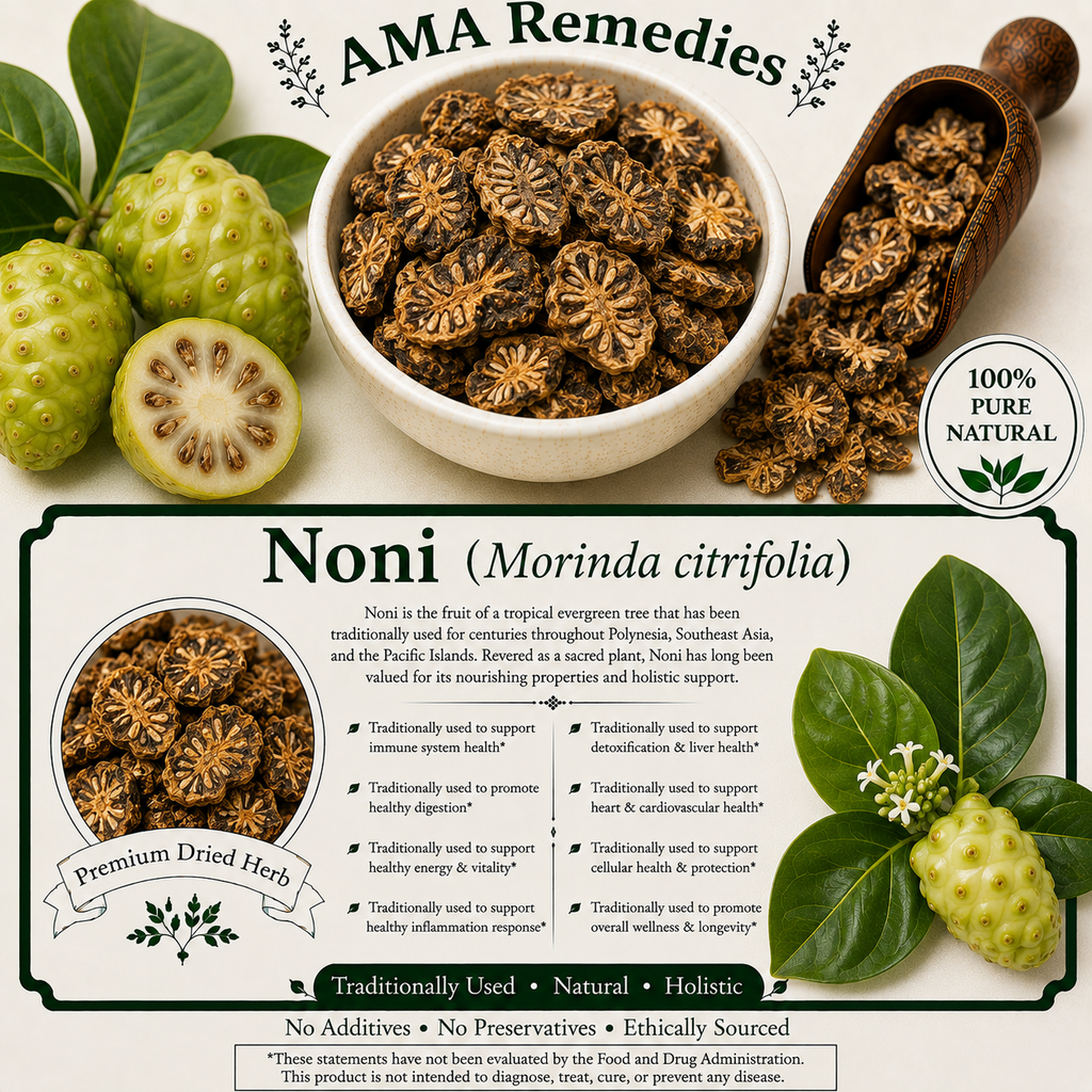 Noni (Morinda citrifolia) — Dried Fruit