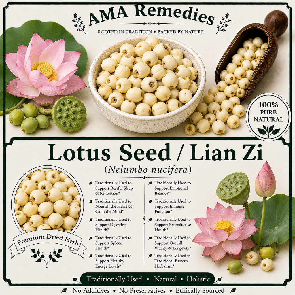 Lotus Seed / Lian Zi (Nelumbo nucifera)